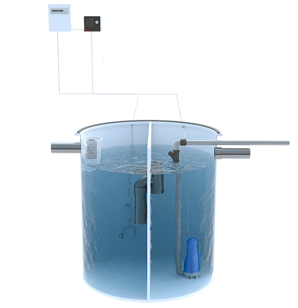 Depuradora de agua de riegos de levante para uso sanitario en vivienda